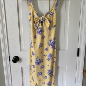 Floral summer dress